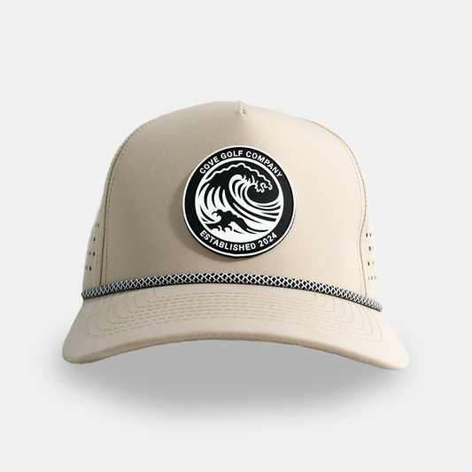 Tan Golf Hat